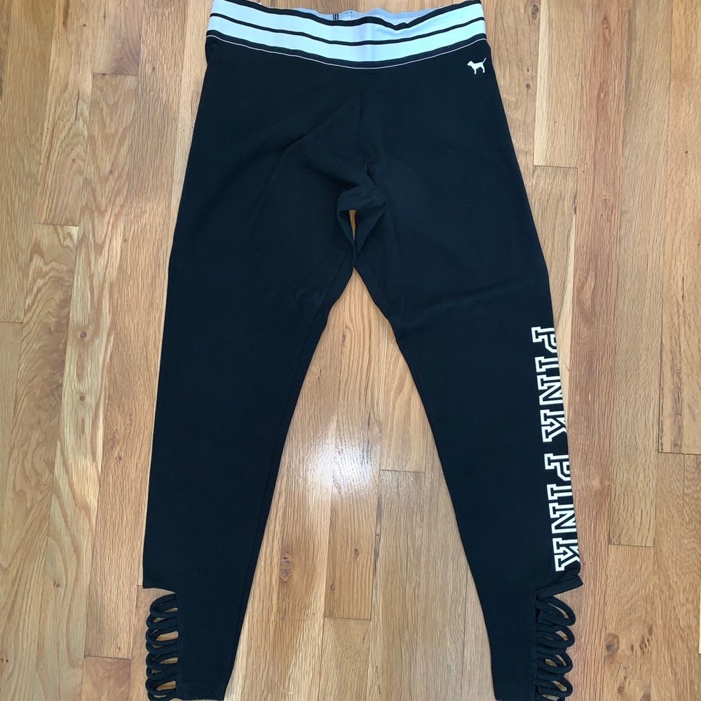 Black Victoria Secret PINK Leggings